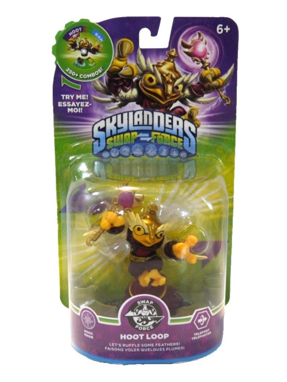Skylanders Swap Force Hoot Loop action figure 2013 Activision, New
